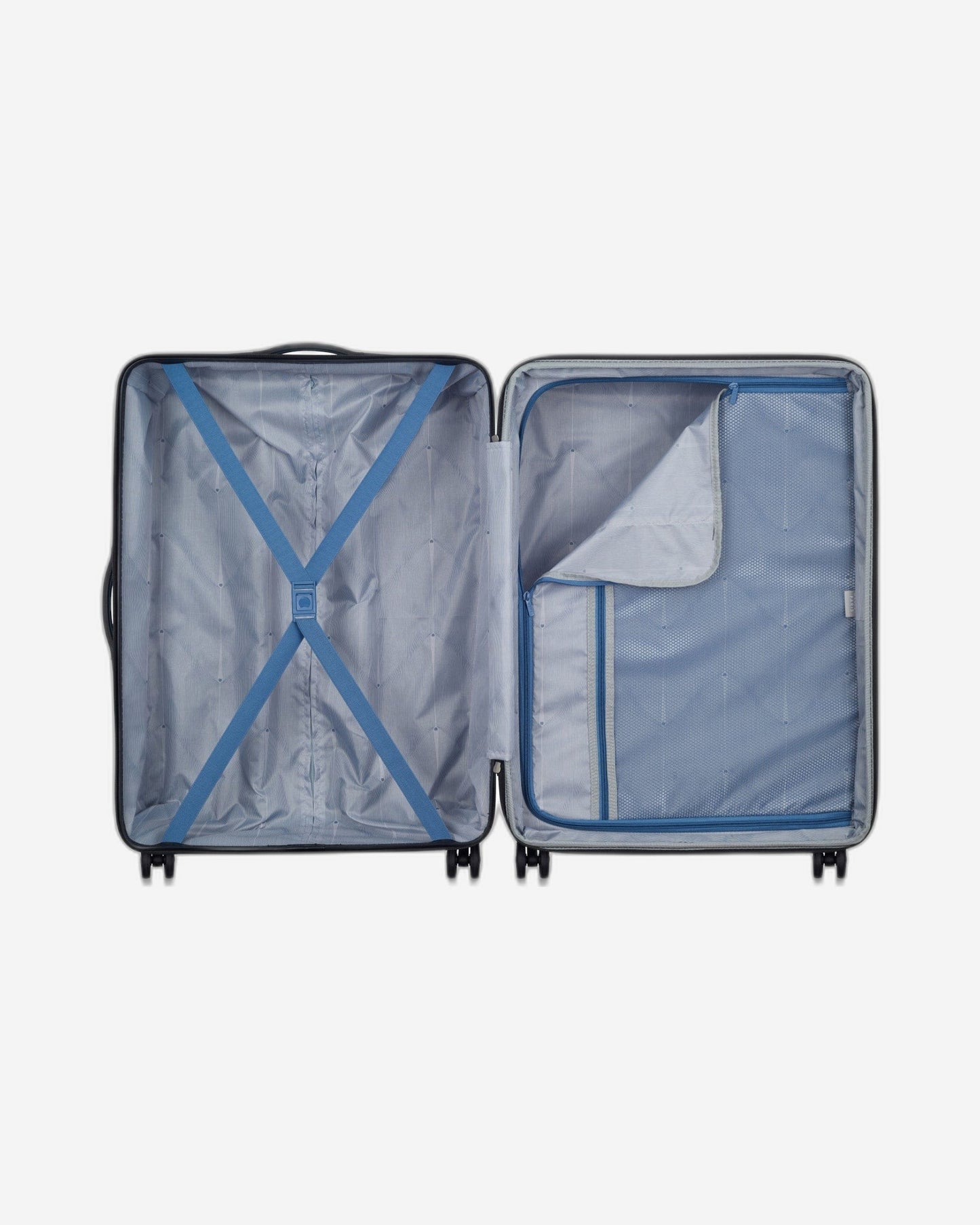 Delsey Paris Tiphanie 70cm Hardcase 4 Double Wheel Expandable Check-In Luggage Trolley Case Aqua - 00389281942ME