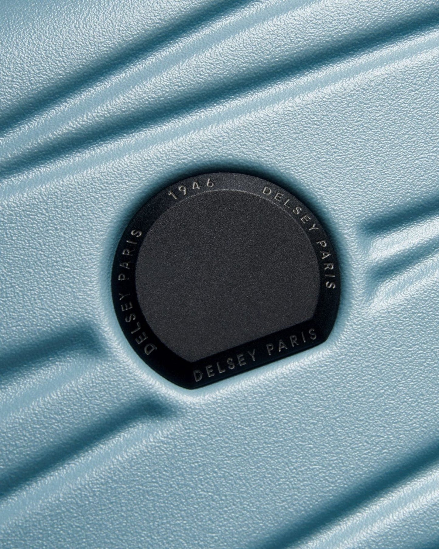 Delsey Paris Tiphanie 70cm Hardcase 4 Double Wheel Expandable Check-In Luggage Trolley Case Aqua - 00389281942ME