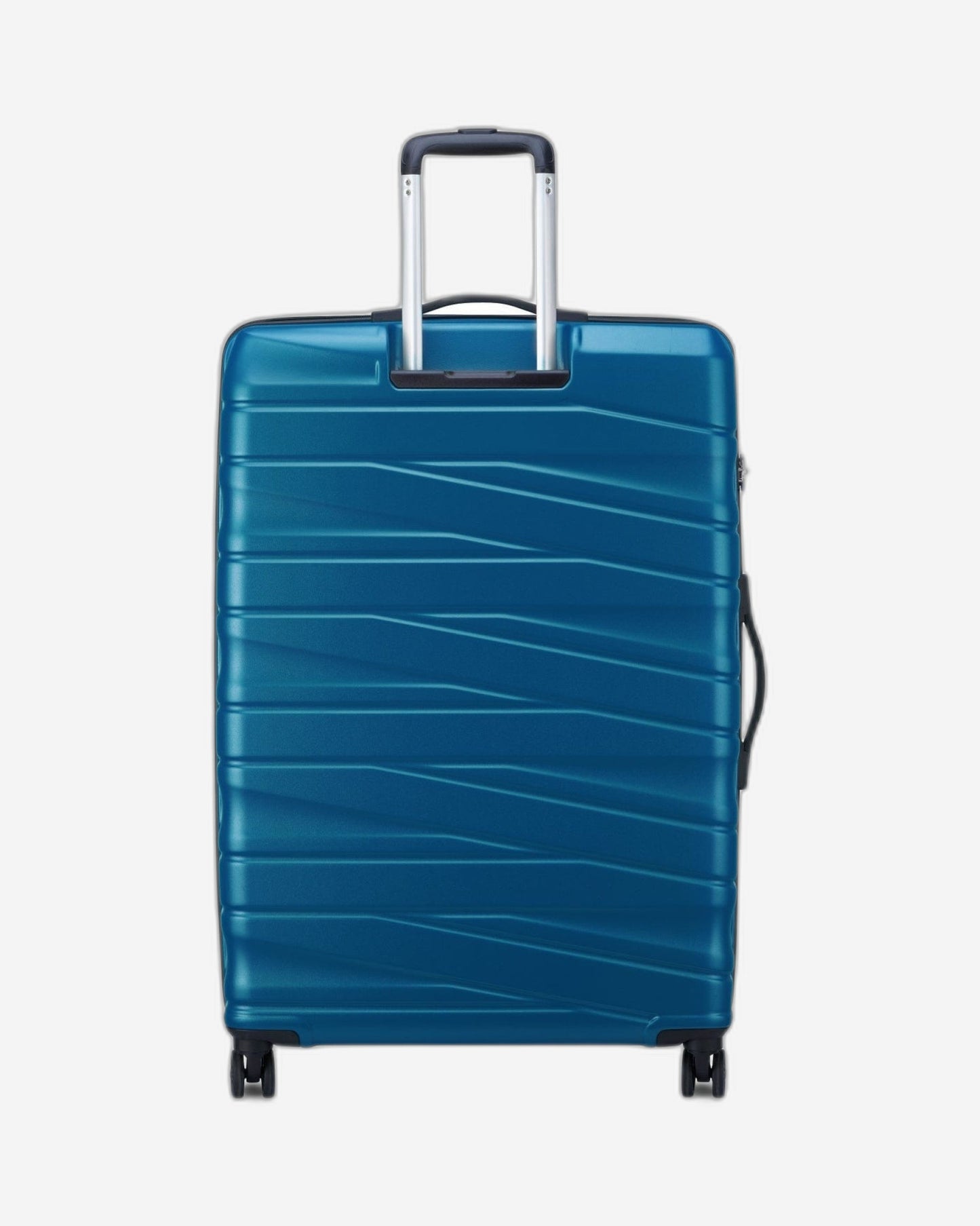 Delsey Paris Tiphanie 82cm Hardcase 4 Double Wheel Expandable Check-In Luggage Trolley Case Steel Blue - 00389283122ME