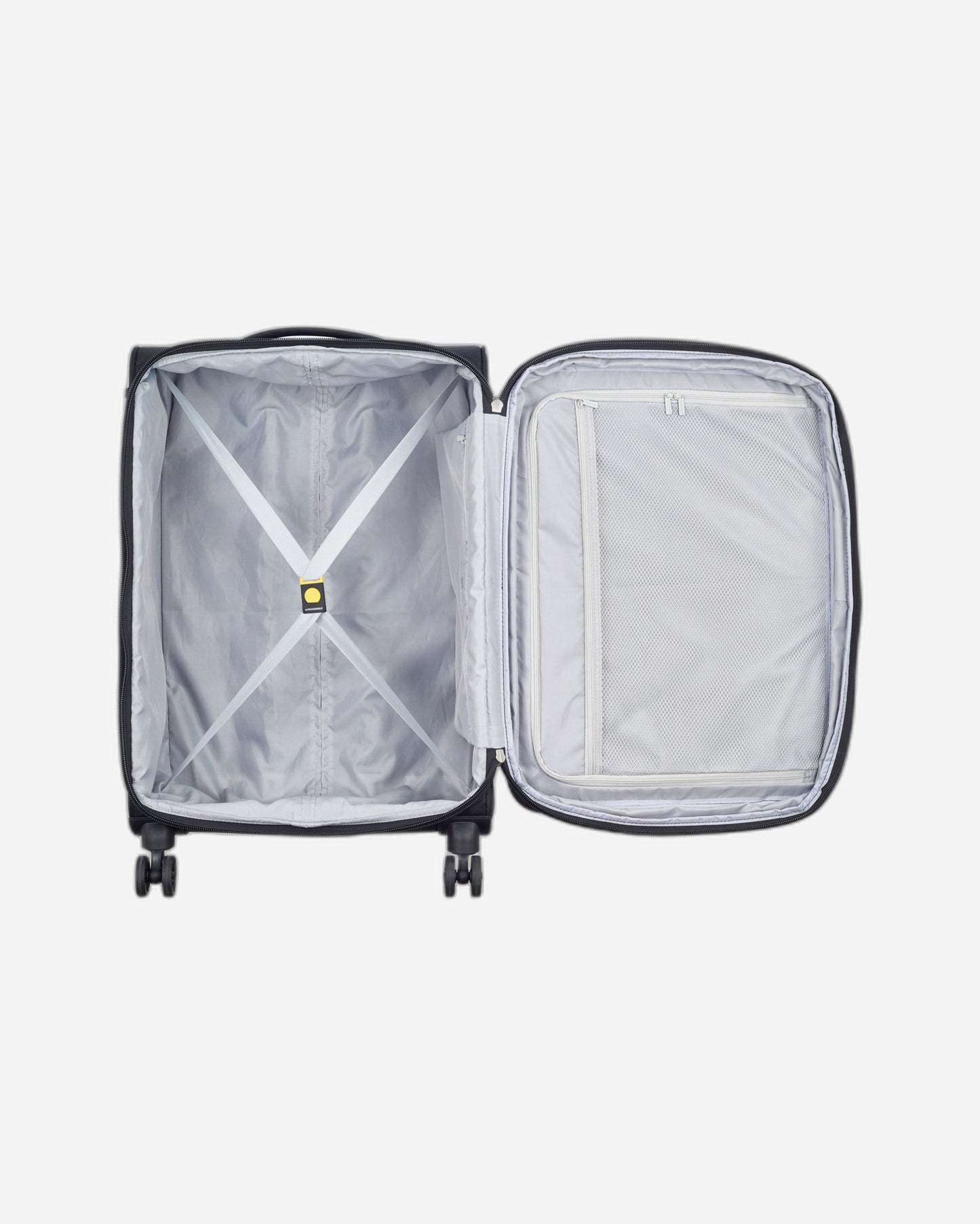 Delsey Paris Pin Up 6 68cm Softcase 4 Double Wheel Expandable Check-In Trolley Case  Black - 00343081100