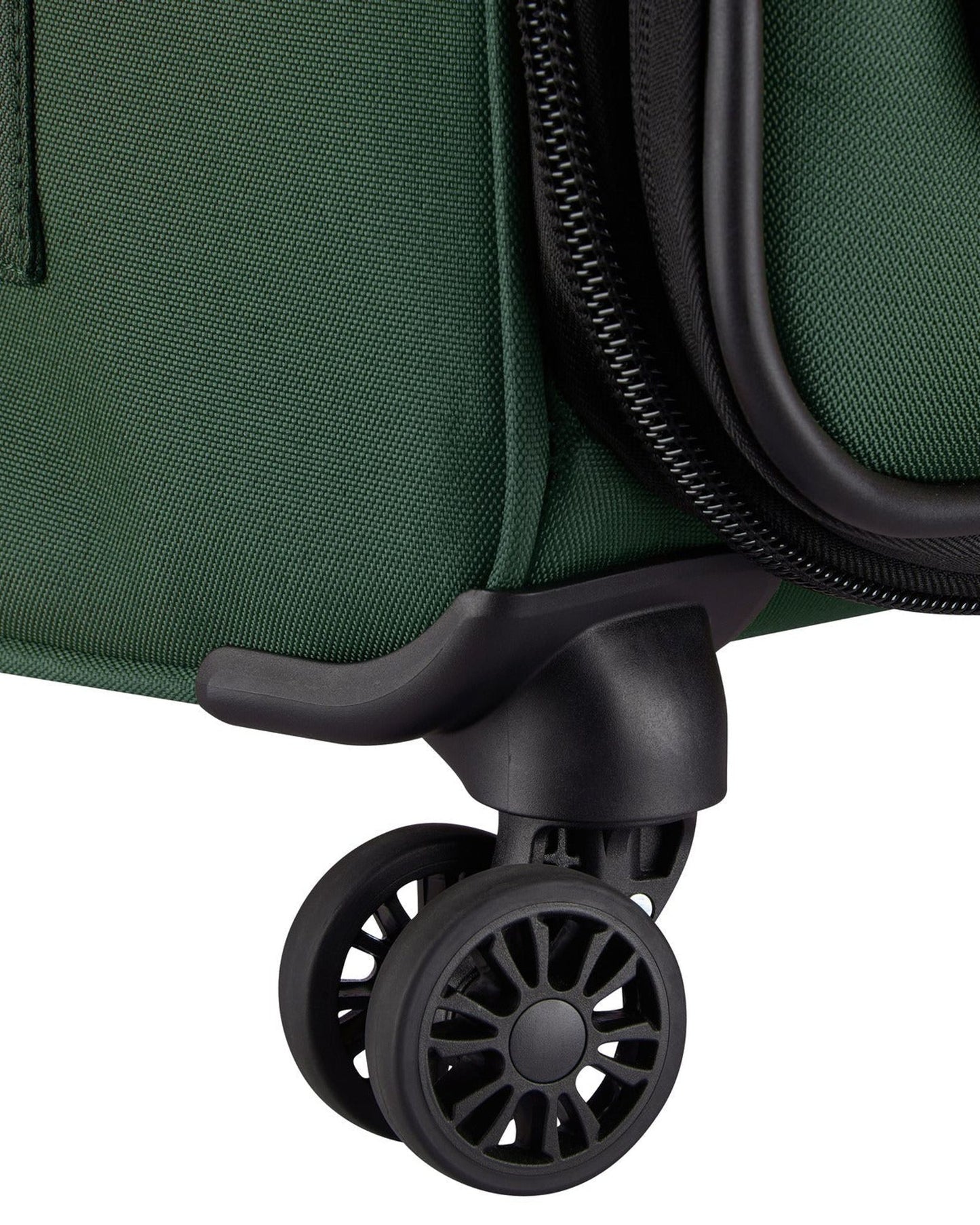 Delsey Paris Pin Up 6 68cm Softcase 4 Double Wheel Expandable Check-In Trolley Case Green - 00343081103