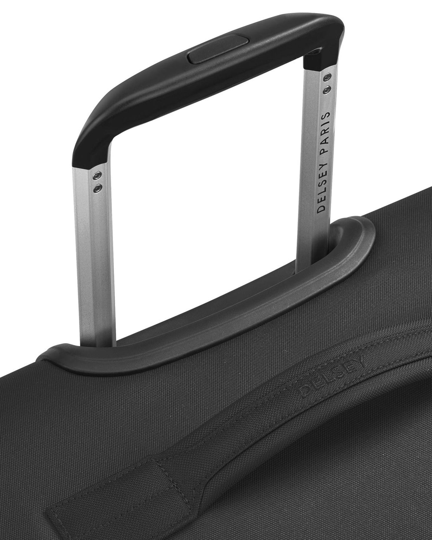 Delsey Paris Pin Up 6 78cm Softcase 4 Double Wheel Expandable Check-In Trolley Case Black - 00343082100