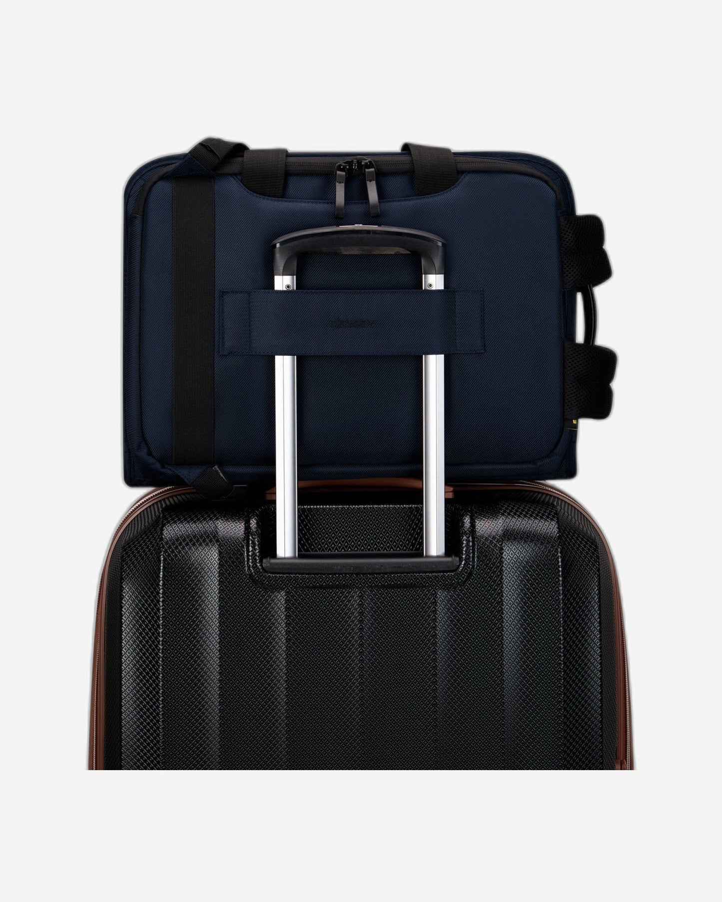 Delsey Paris Arche 2 Compartment Satchel Backpack Laptop Protection 15.6 inch Navy Blue - 00120016302