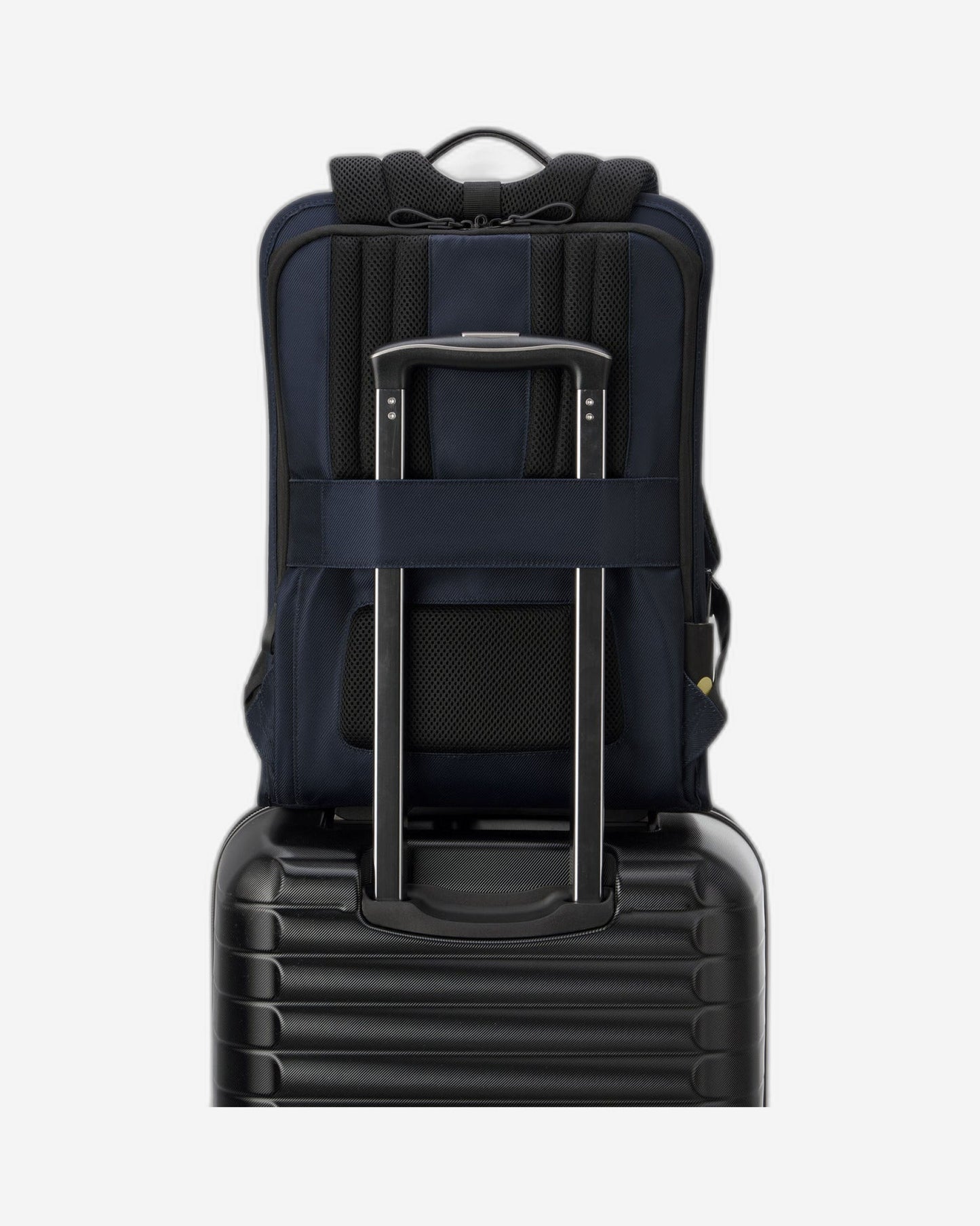 Delsey Paris Arche 2 Compartment Backpack Laptop Protection 15.6 inch Navy Blue - 00120061002