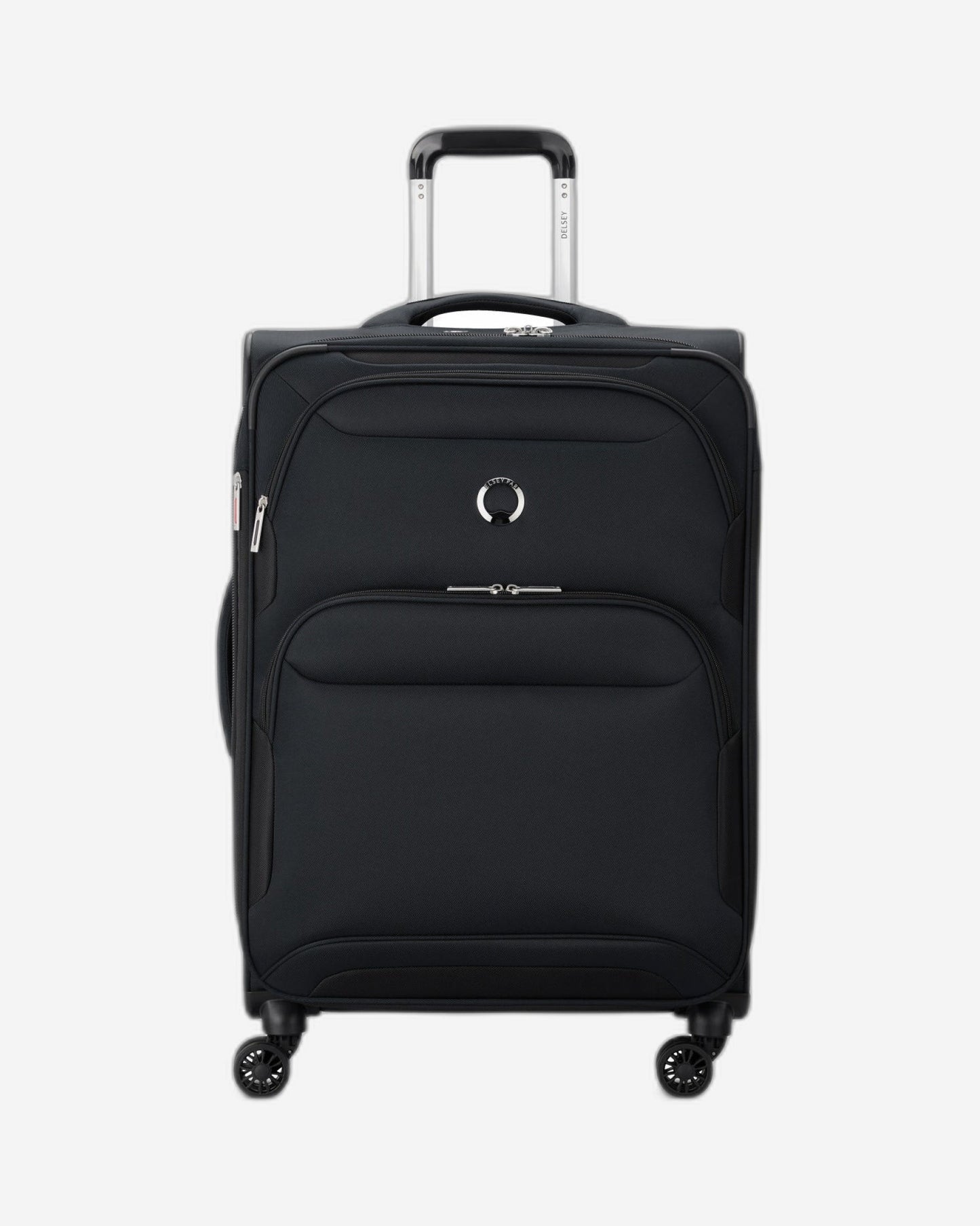 Delsey Paris Sky Max 2.0 70.5cm Softcase 4 Double Wheel Expandable Check-In Luggage Trolley Black - 00328482000Z9