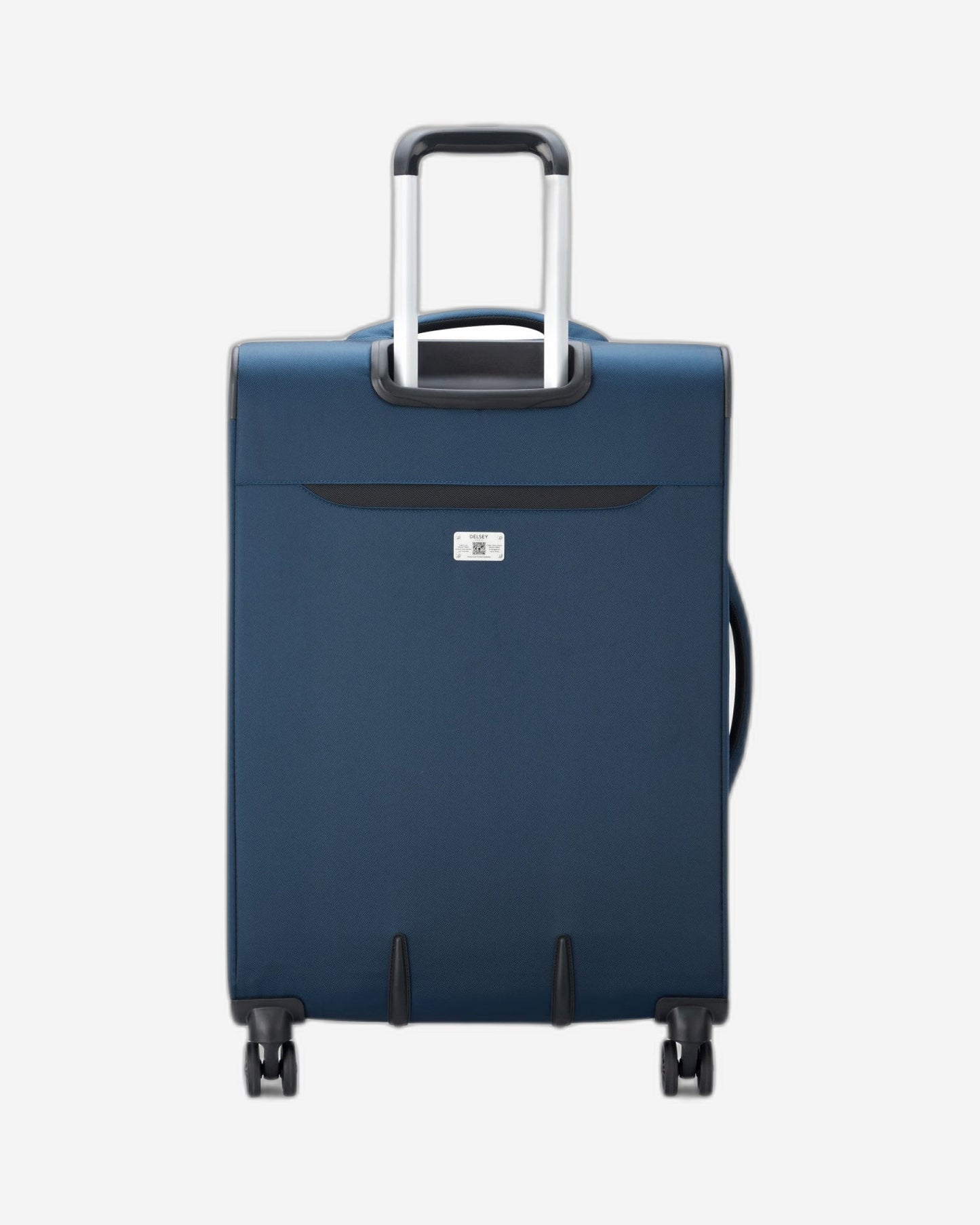 Delsey Paris Sky Max 2.0 70.5cm Softcase 4 Double Wheel Expandable Check-In Luggage Trolley Blue - 00328482002Z9