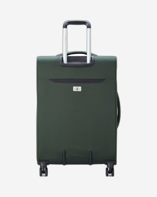 Delsey Paris Sky Max 2.0 70.5cm Softcase 4 Double Wheel Expandable Check-In Luggage Trolley Green - 00328482003Z9