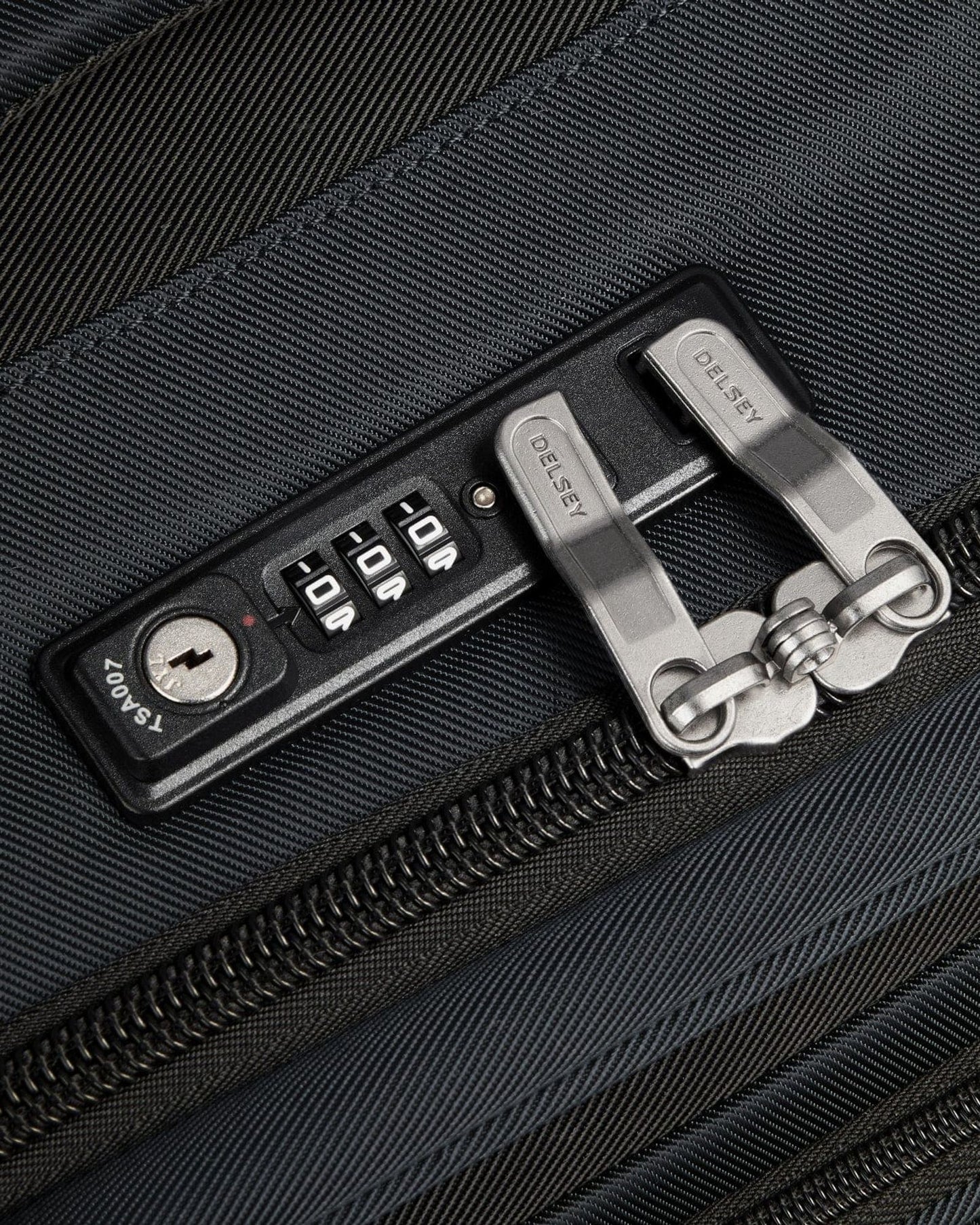 Delsey Paris Sky Max 2.0 79.5cm Softcase 4 Double Wheel Expandable Check-In Luggage Trolley Black - 00328483000Z9