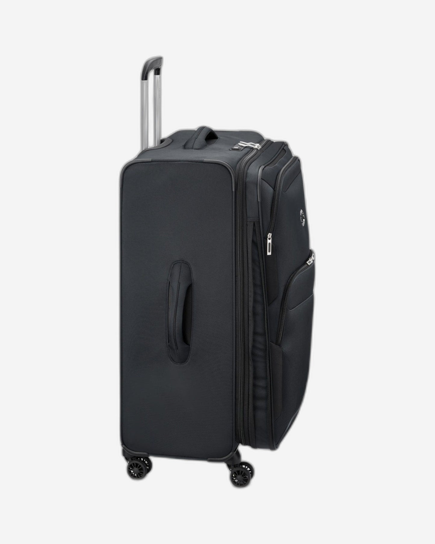 Delsey Paris Sky Max 2.0 79.5cm Softcase 4 Double Wheel Expandable Check-In Luggage Trolley Black - 00328483000Z9