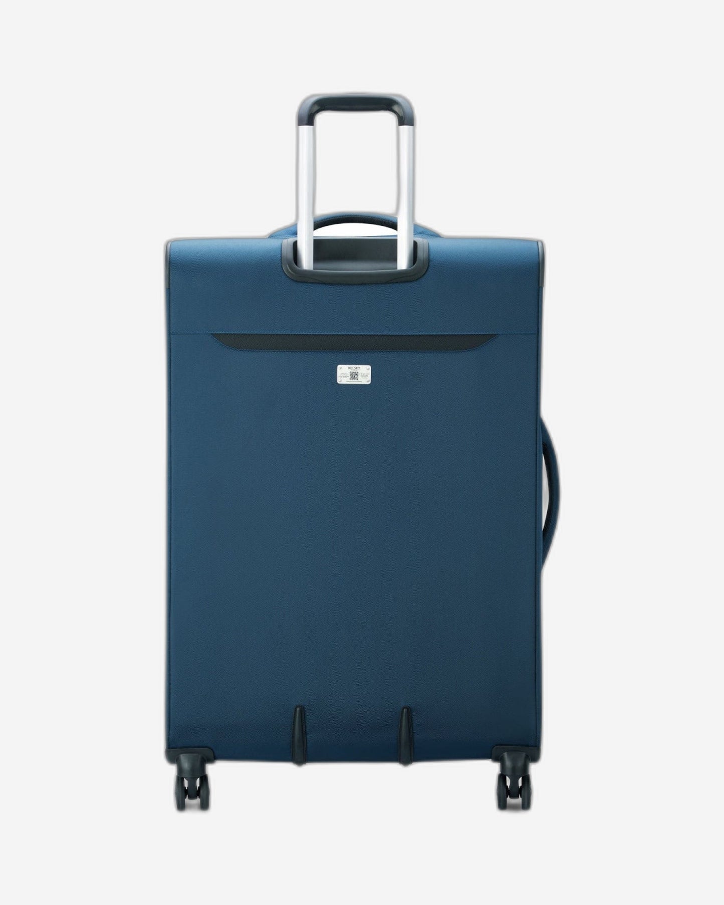 Delsey Paris Sky Max 2.0 79.5cm Softcase 4 Double Wheel Expandable Check-In Luggage Trolley Blue - 00328483002Z9