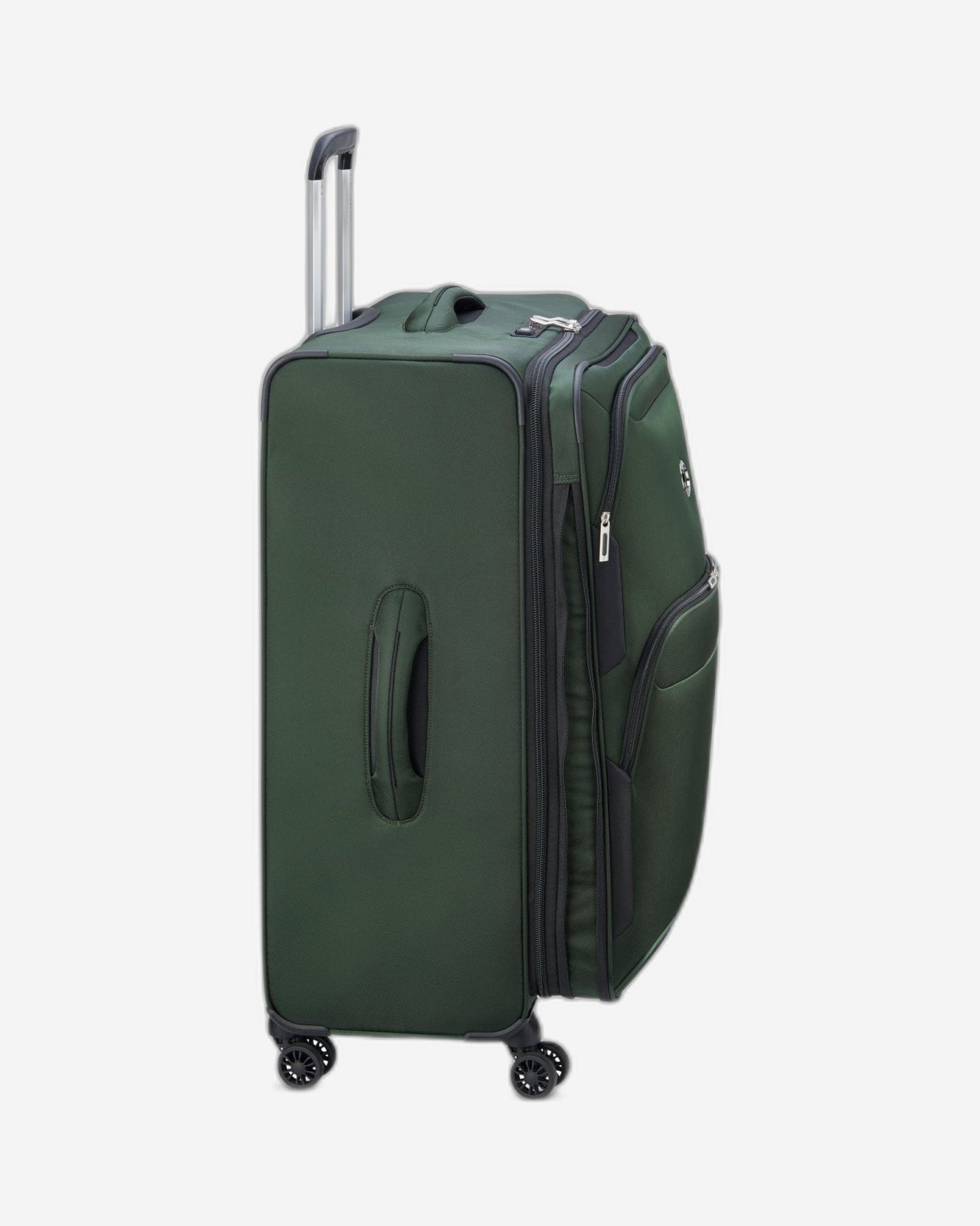 Delsey Paris Sky Max 2.0 79.5cm Softcase 4 Double Wheel Expandable Check-In Luggage Trolley Green - 00328483003Z9