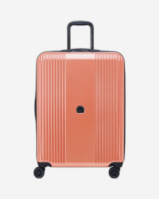 Delsey Paris Ophelie 70Cm Hardcase 4 Double Wheel Expandable Check-In Luggage Trolley Glossy Pink - 00389381919Me