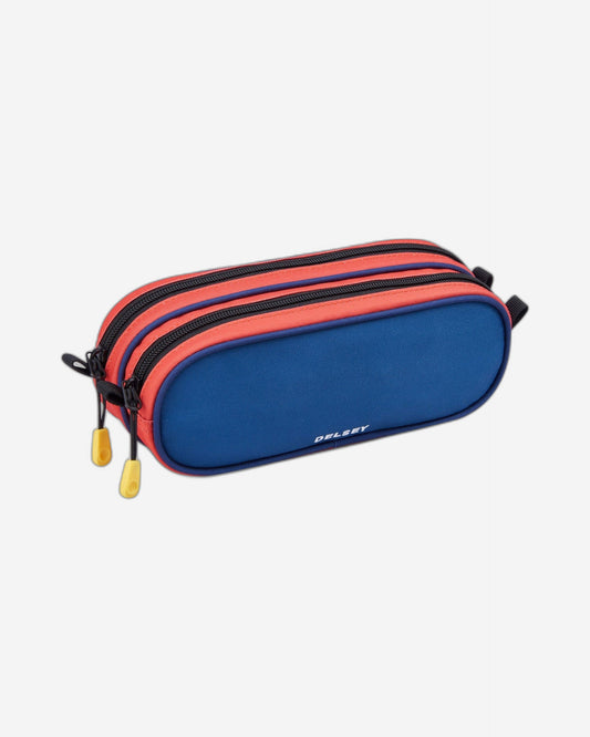 Delsey Paris Back to School 2023 Pencil Case 2 Compartment