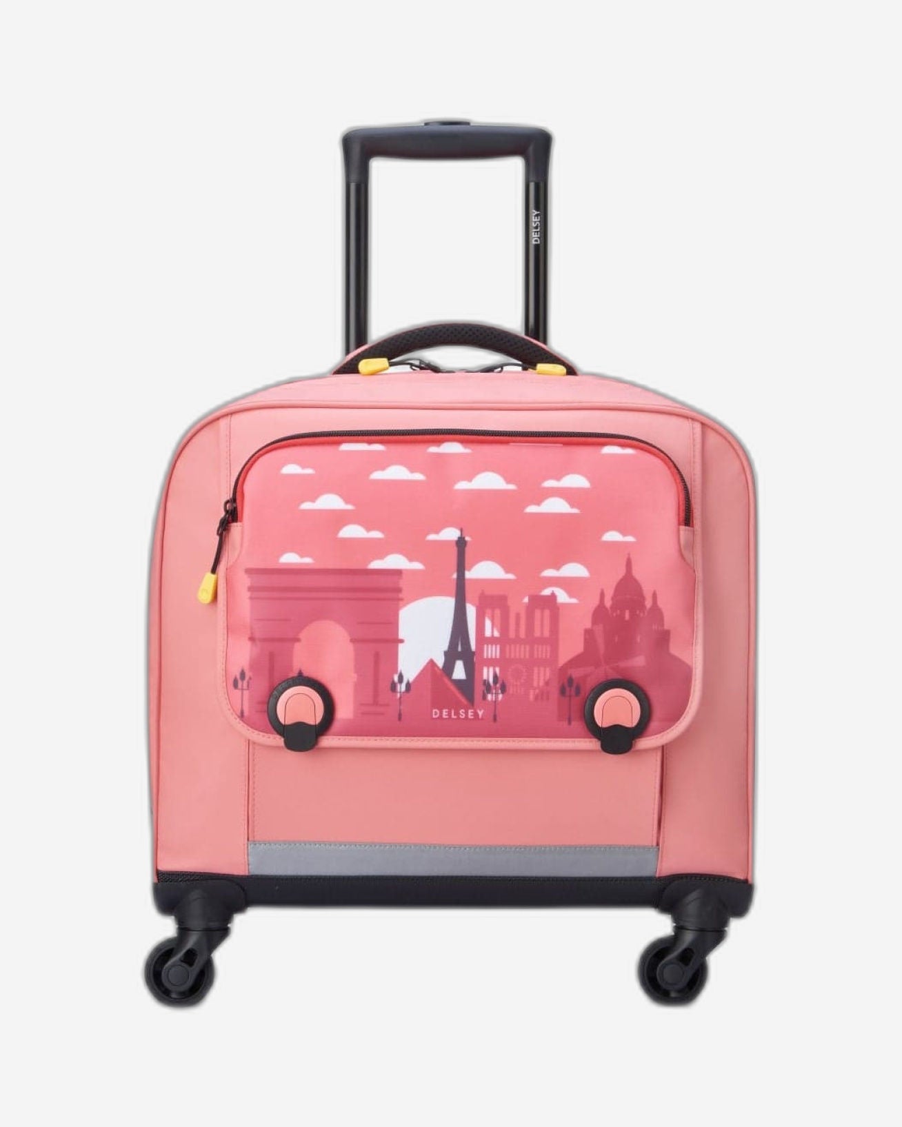 Delsey Paris Back to School 2023 Horizontal School Bag Pink