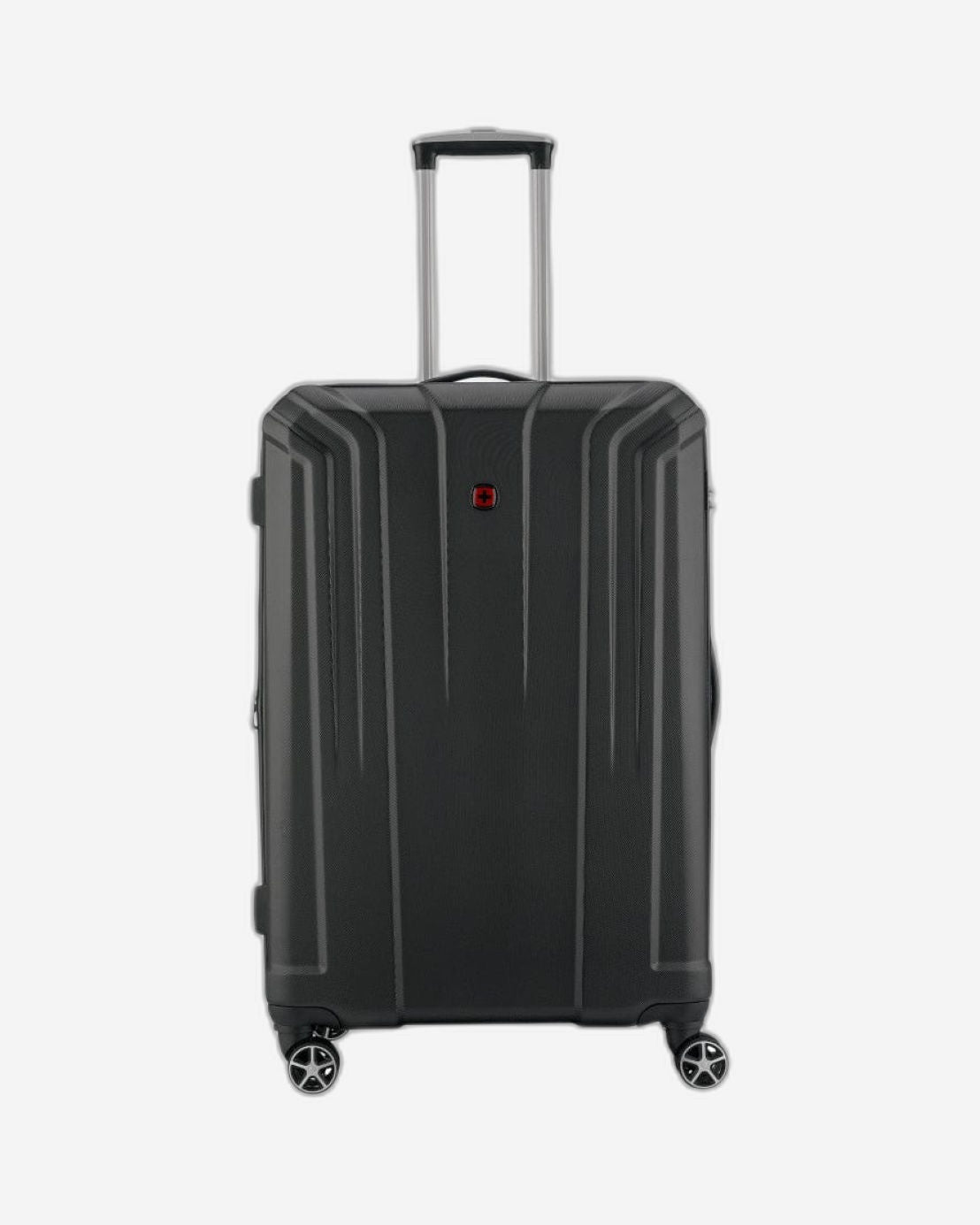 Wenger Destination 3 Piece 55+67+77cm Hardside Expandable Check-In Luggage Trolley Set Black - 612343-2
