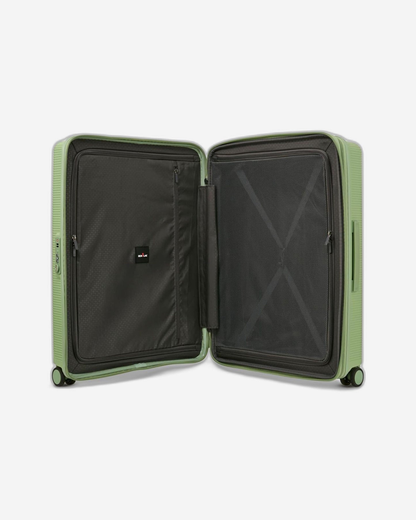 Echolac Forza Hardcase Expandable 4 Double Wheel  Luggage Trolley