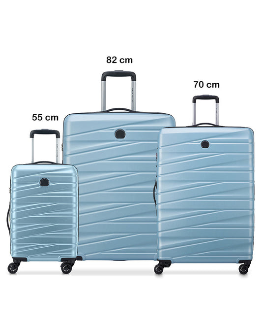 Delsey Paris Tiphanie 3Piece Luggage SET 55+70+82cm
