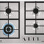 Electrolux Built-In Gas Hob, Steel - Kgu64361Z (Made In Italy)
