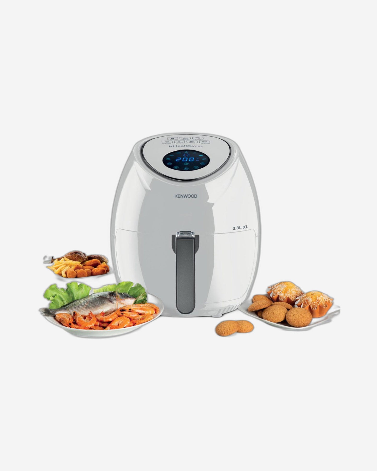 Kenwood Digital Air Fryer 3.8L HFP30.000WH