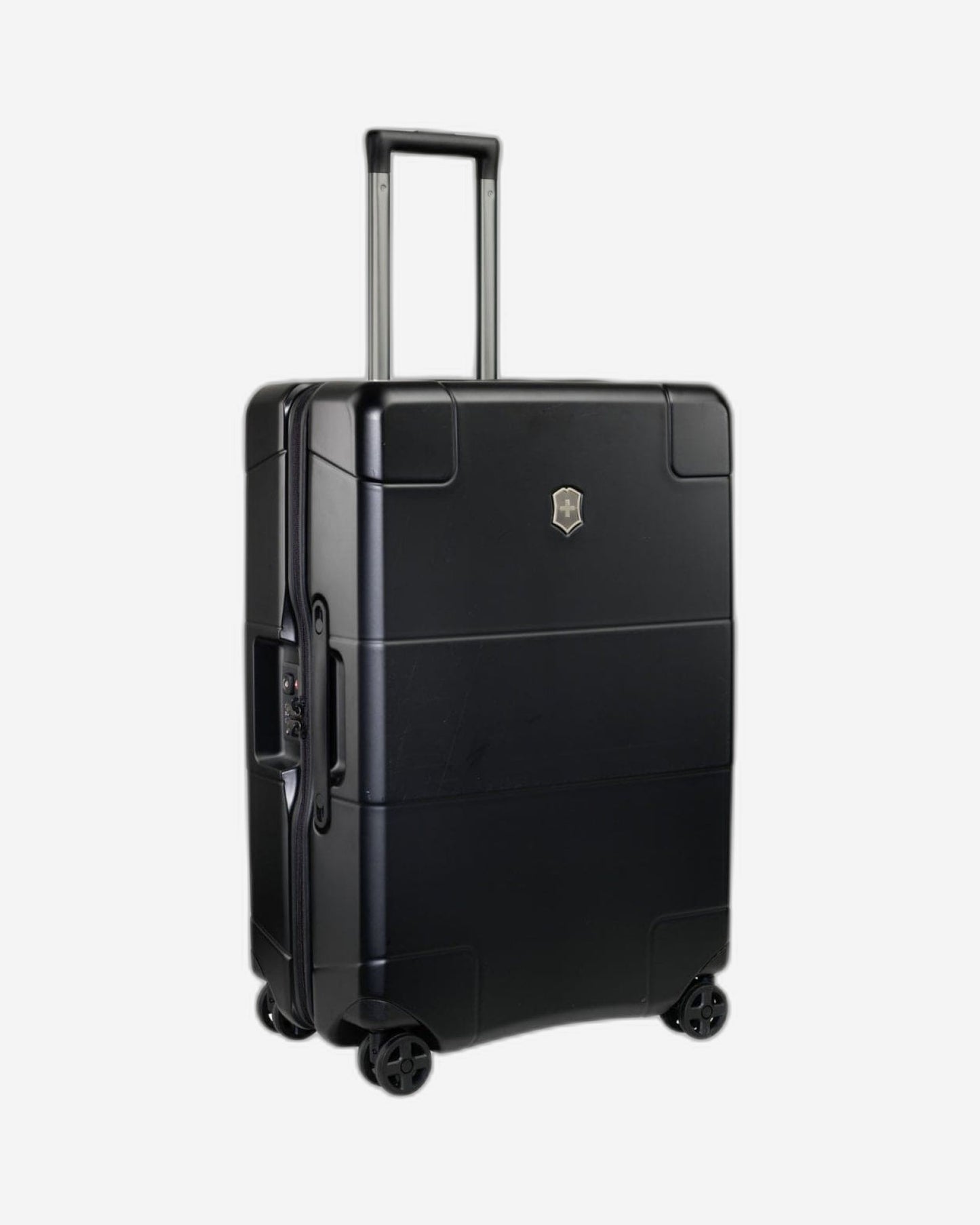 Victorinox Lexicon 68Cm Medium Hardcase 4 Double Wheel Check-In Luggage Trolley Case Black - 602105