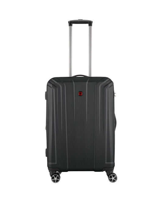 Wenger Destination Medium Hardside Expandable 67Cm Check-In Luggage Trolley Black - 612347