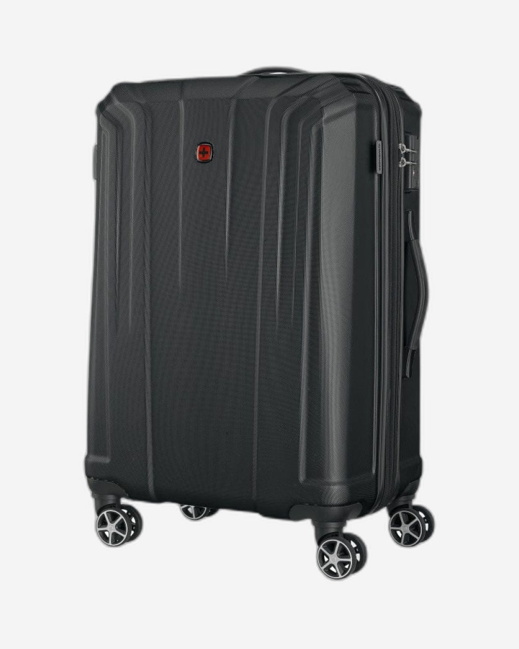 Wenger Destination Medium Hardside Expandable 67Cm Check-In Luggage Trolley Black - 612347