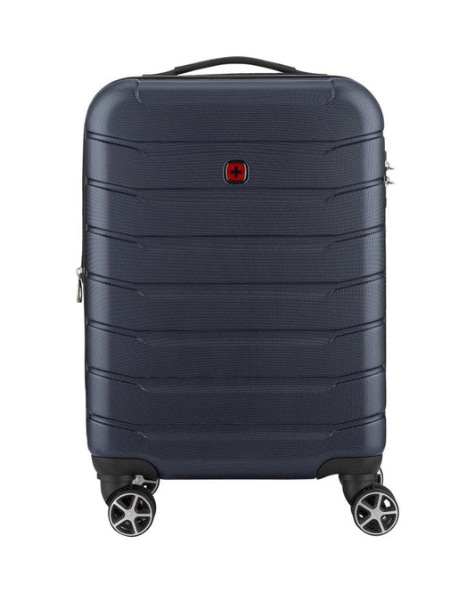 Wenger Vaiana Carry-On Hardside Expandable 56Cm Cabin Luggage Trolley Black Navy Blue - 612354