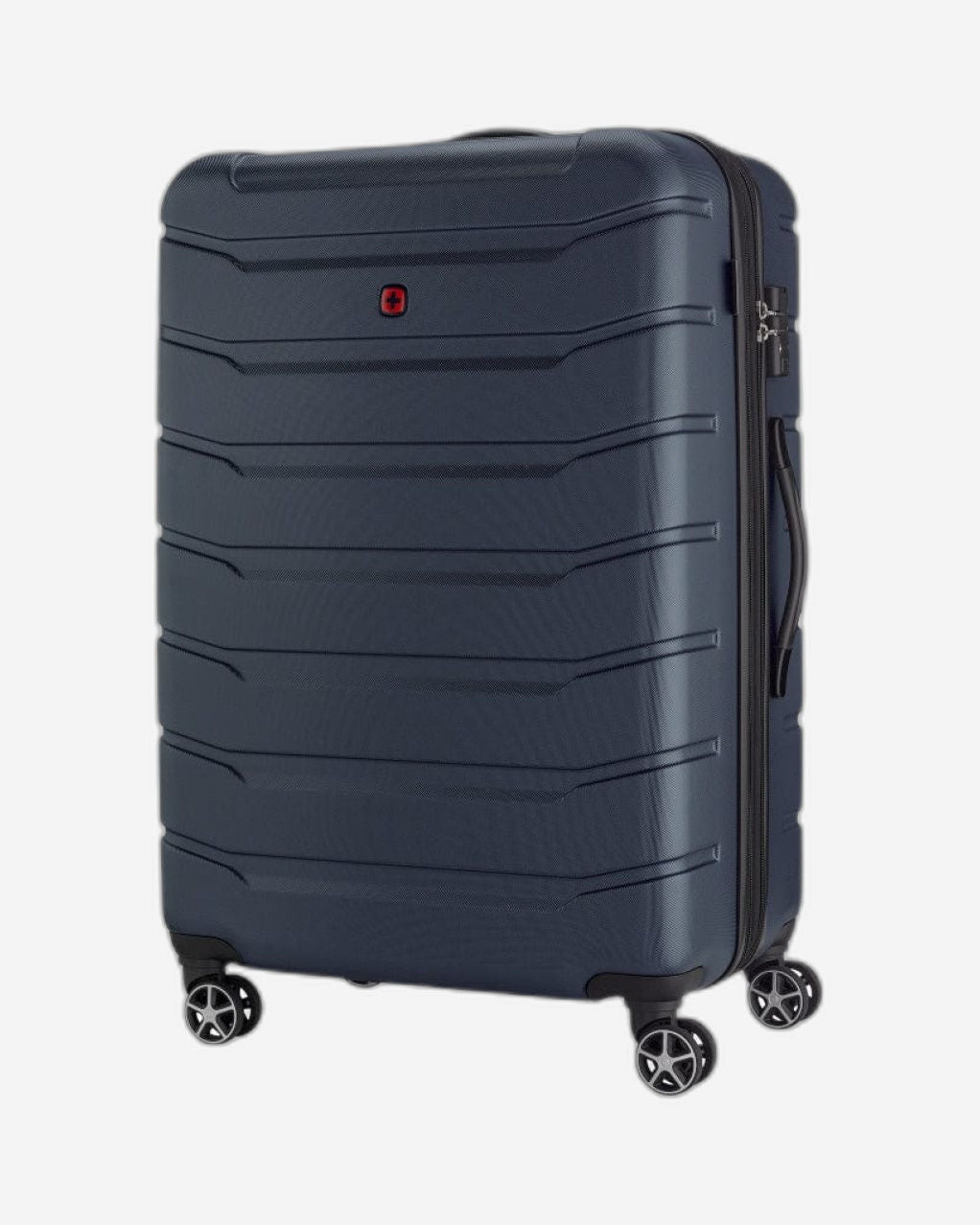Wenger Vaiana Medium Hardside Expandable 78Cm Check-In Luggage Trolley Navy Blue - 612356
