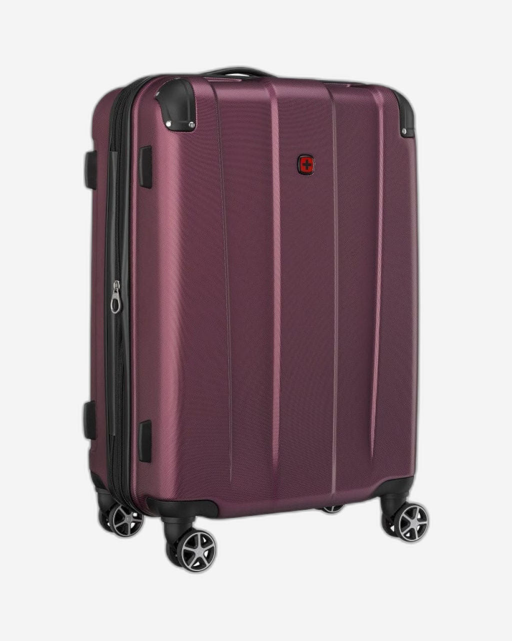 Wenger Protector Medium Hardside Expandable 67Cm Check-In Luggage Trolley Red - 612364