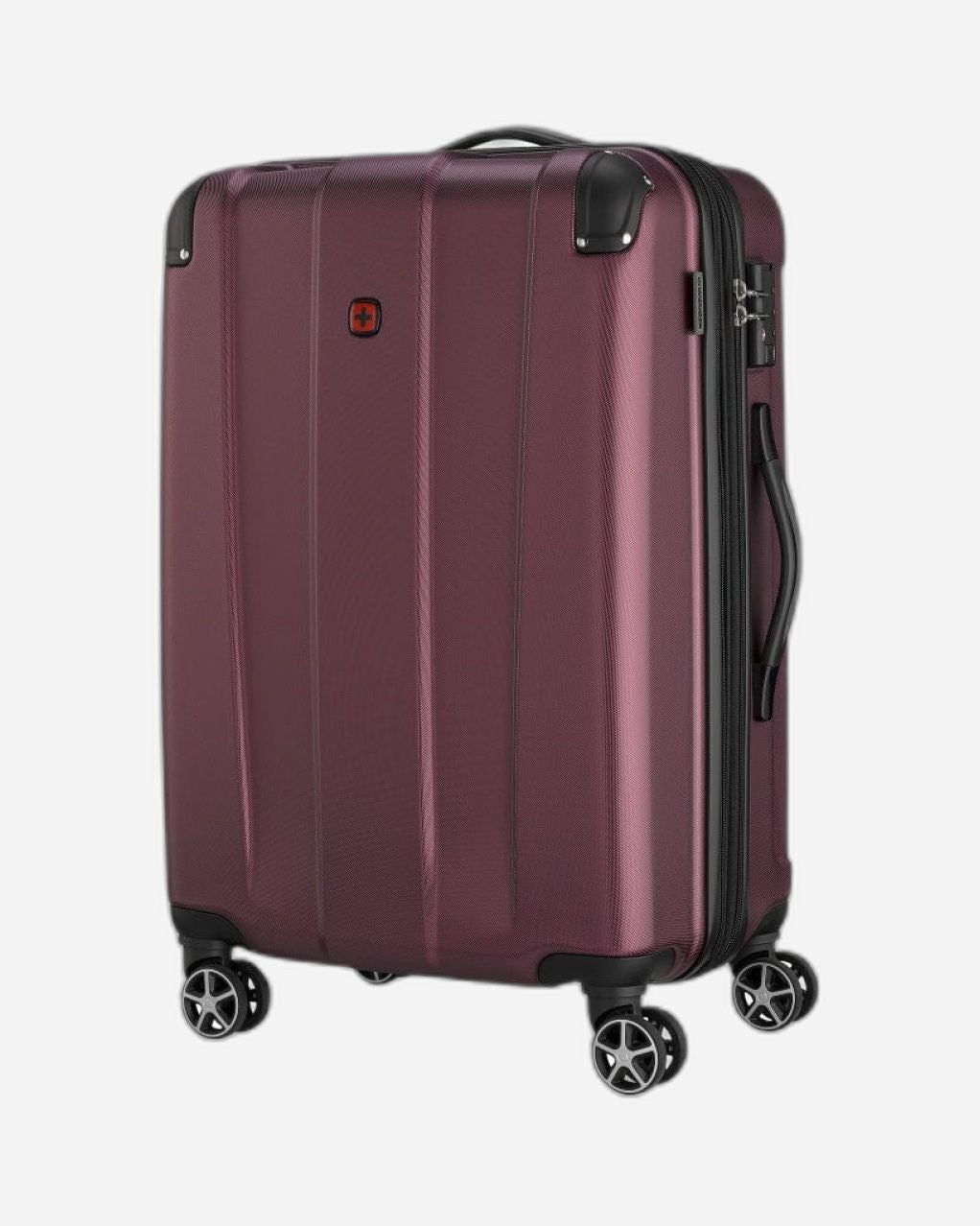 Wenger Protector Medium Hardside Expandable 67Cm Check-In Luggage Trolley Red - 612364