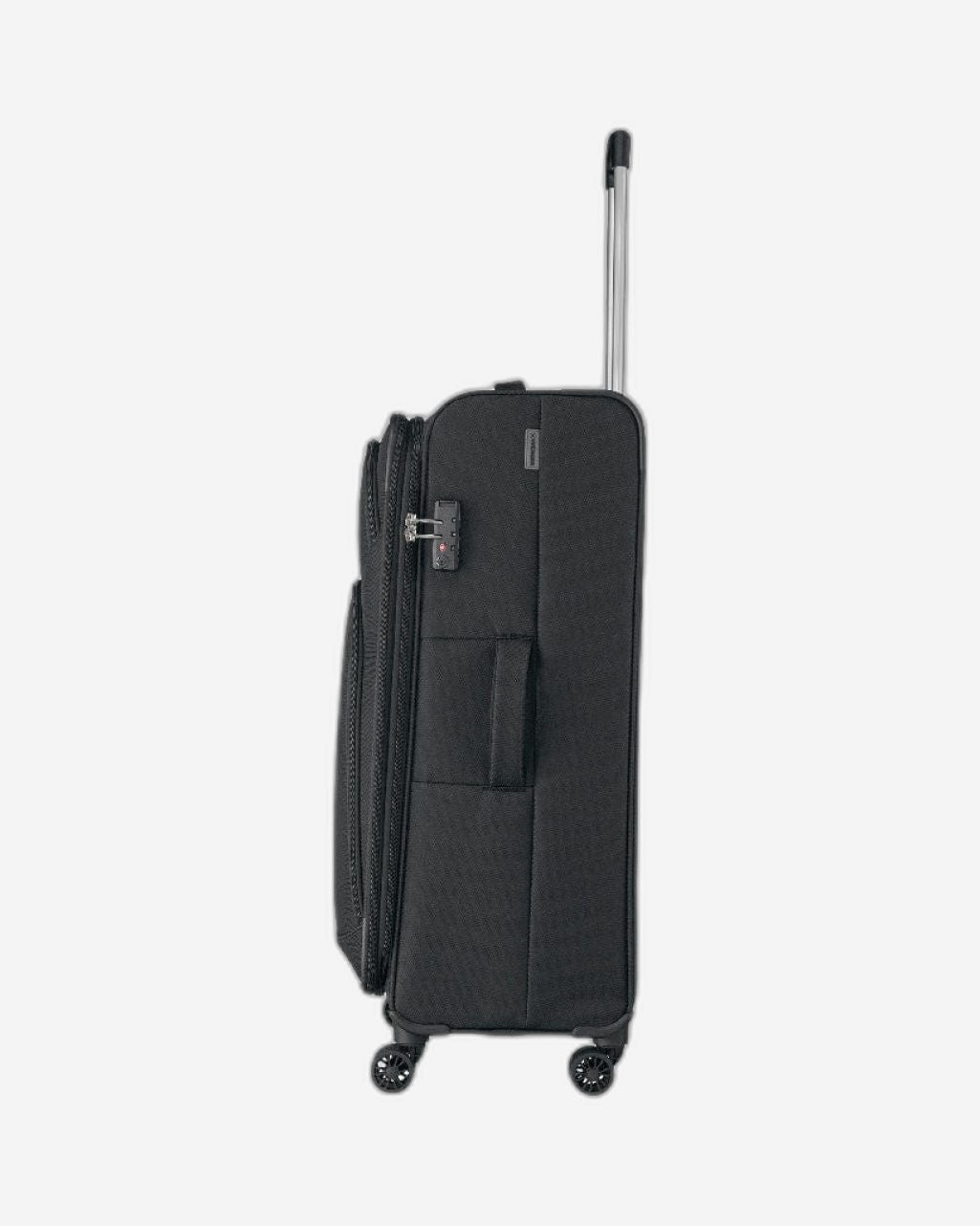 Wenger Beaumont Lite  Medium Softside Expandable 80Cm Check-In Luggage Trolley Black - 612383