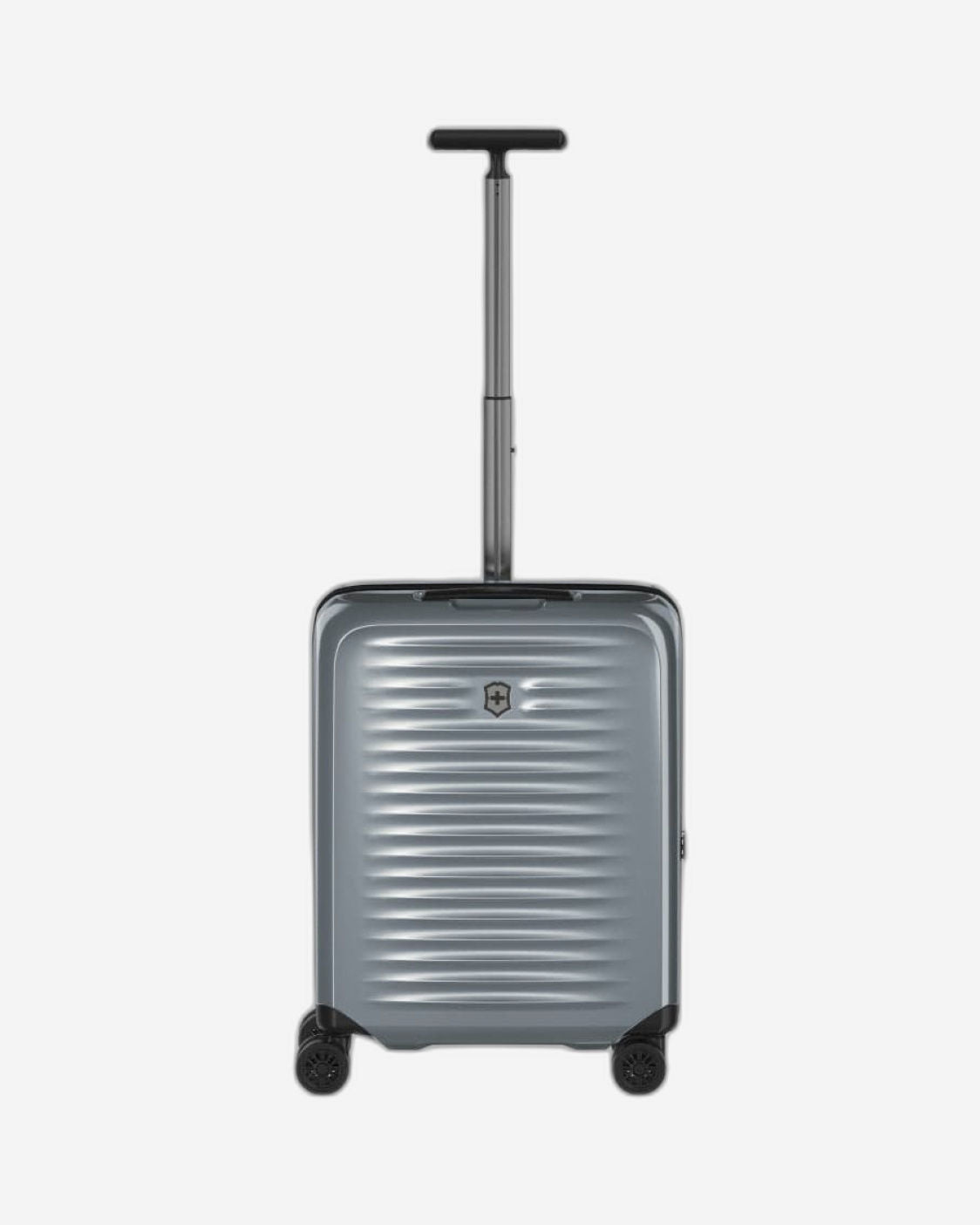 Victorinox Airox 55cm Global Hardside Non Expandable Super Lightweight Cabin Luggage Trolley Silver - 612499