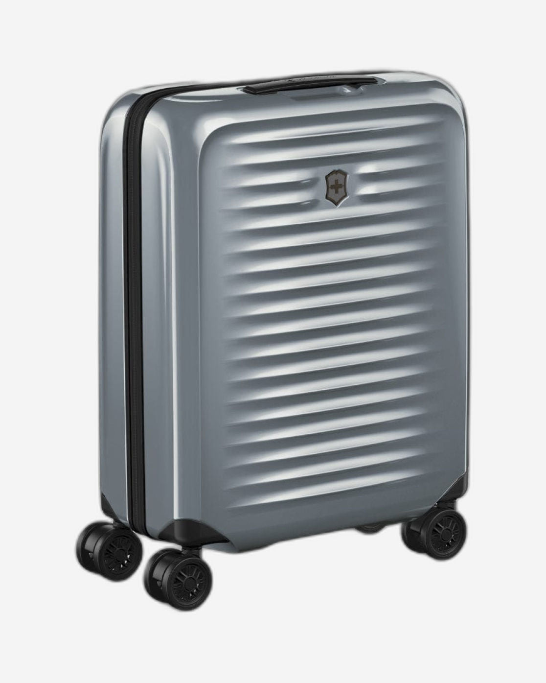 Victorinox Airox 55cm Global Hardside Non Expandable Super Lightweight Cabin Luggage Trolley Silver - 612499