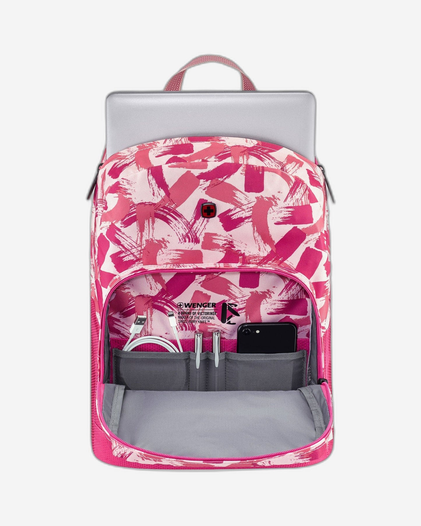 Wenger Crango 16 Laptop Backpack- Pink School-23