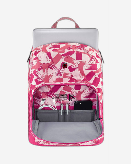 Wenger Crango 16 Laptop Backpack- Pink School-23