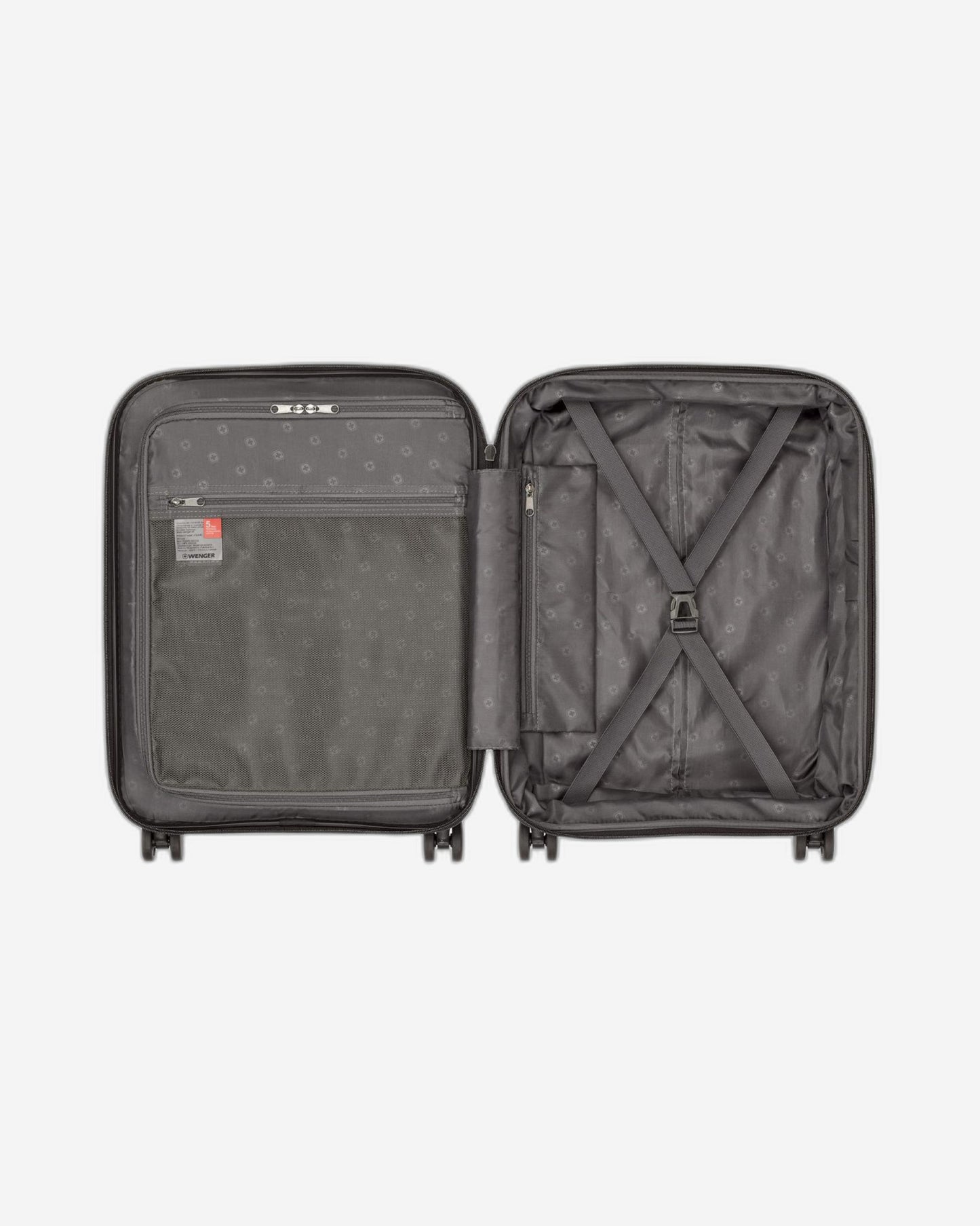 Wenger Optimo Hardside Expandable 57cm Cabin Luggage Trolley red