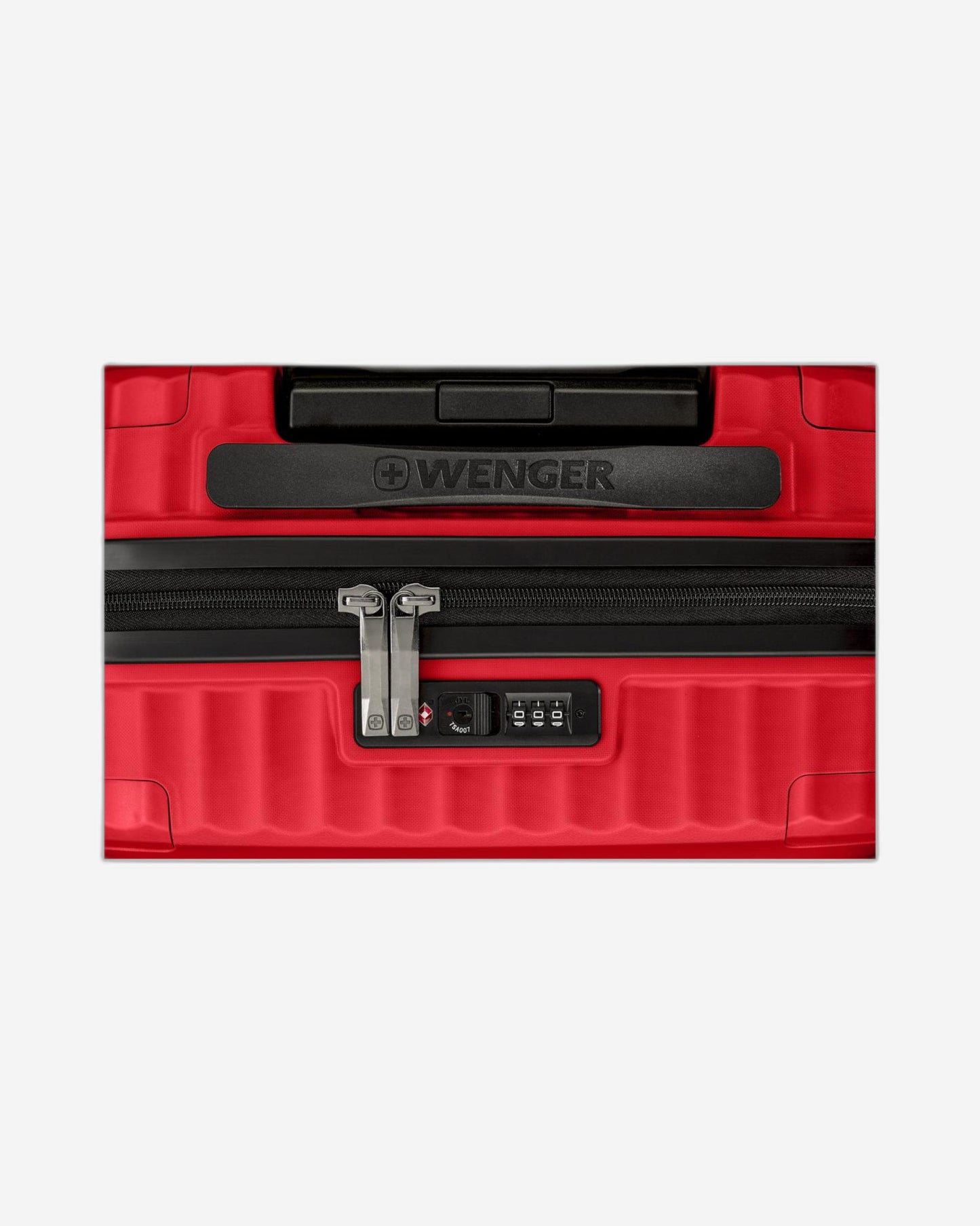 Wenger Optimo Hardside Expandable 57cm Cabin Luggage Trolley red
