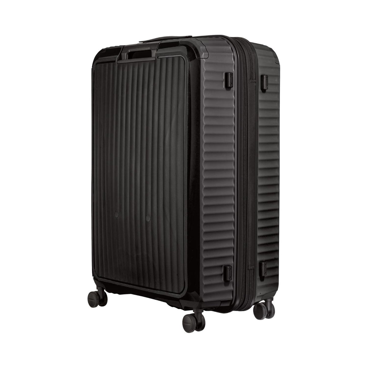 Wenger Optimo Hardside Expandable 84cm Check-In Luggage Trolley Black