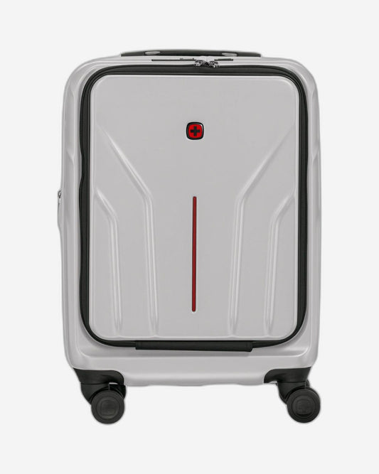Wenger Amplix Hardside Expandable 55cm Cabin Luggage Trolley silver