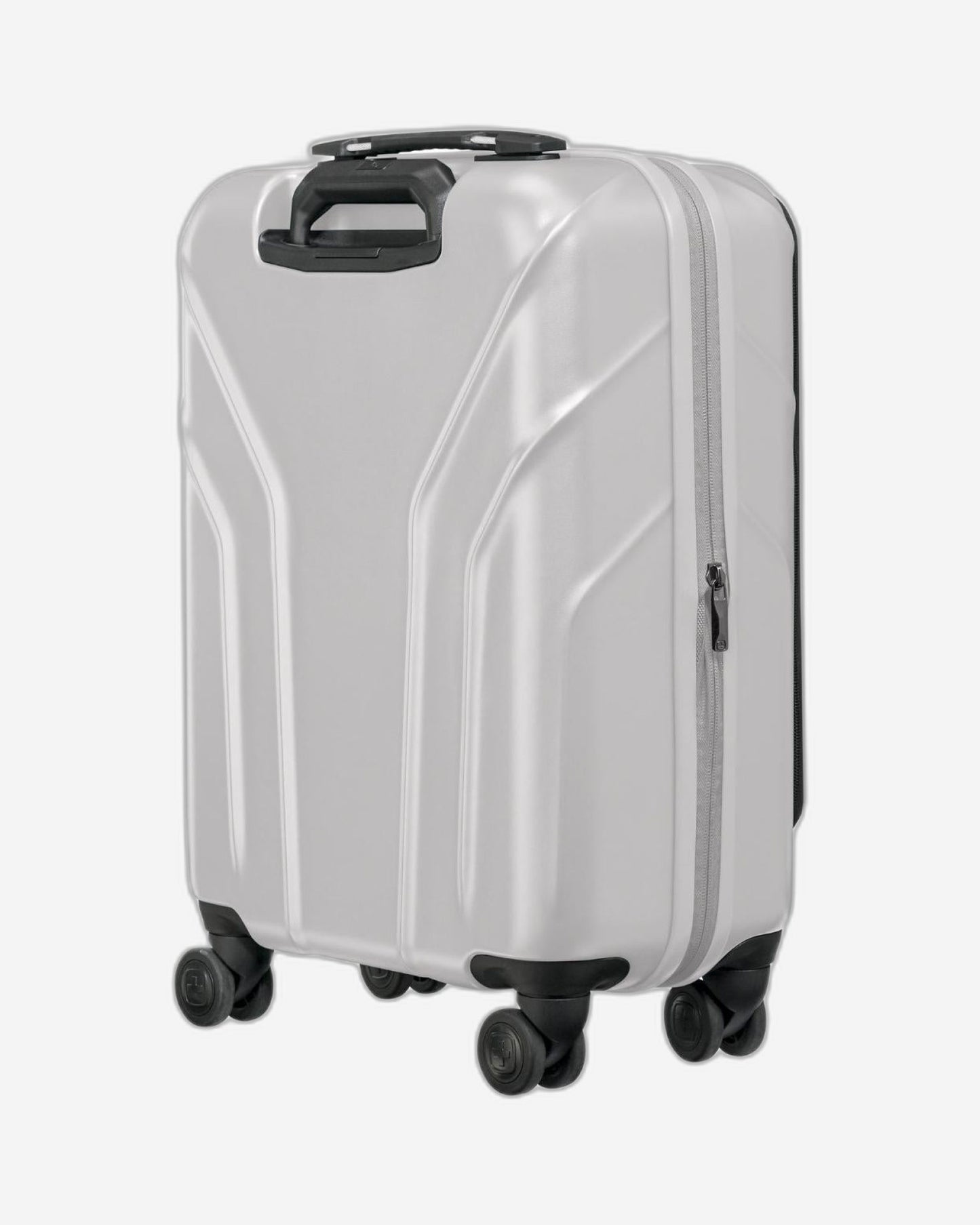 Wenger Amplix Hardside Expandable 55cm Cabin Luggage Trolley silver