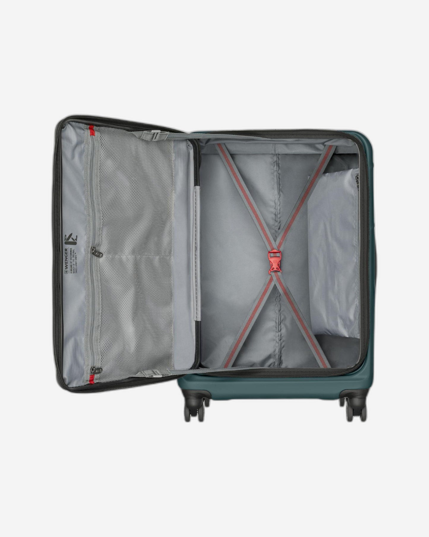 Wenger Amplix Hardside Expandable 69cm Check-In Luggage Trolley Deep-Lake