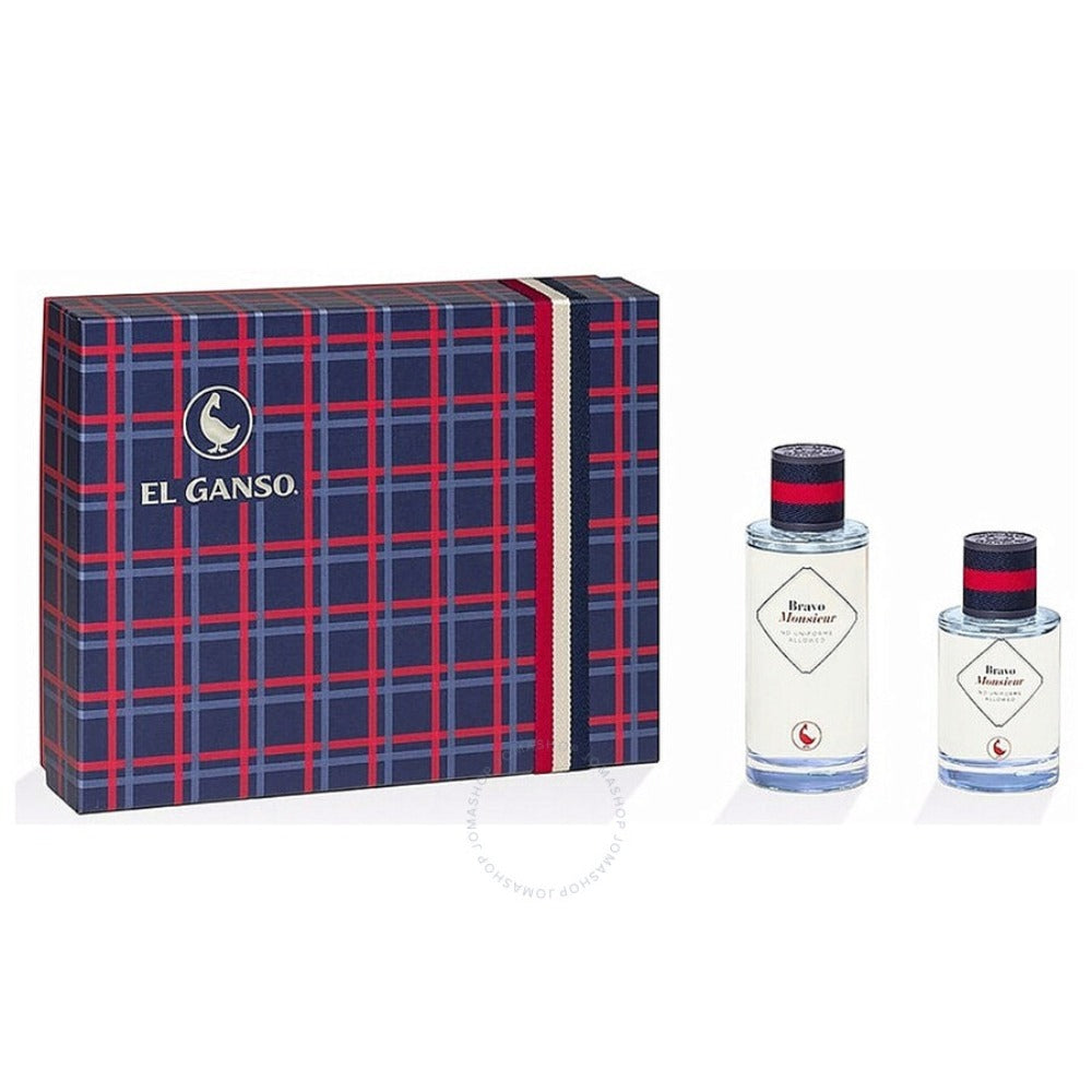 EL GANSO BRAVO MONSIEUR FLAG COFFRET EDT VAPO 125ML AND EDT VAPO 75ML