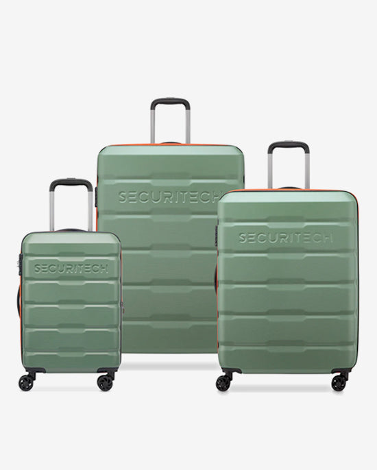 Delsey Paris Securitech Citadel Set of 3 Luggage