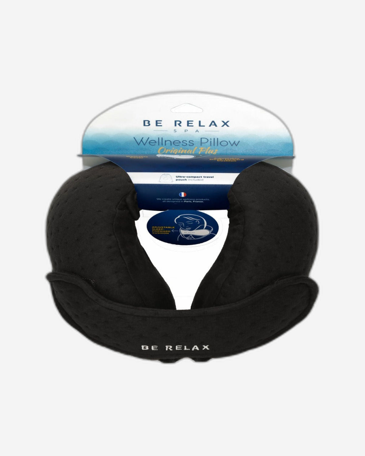Be Relax Spa Original Plus Wellness Pillow - Black