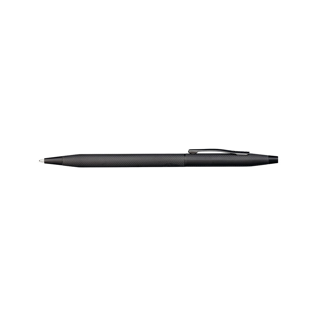 Cross Classic Century® Brushed Black Pvd With Engraved Engine-Turned Diamond-Pattern Finish Ballpoint Pen - AT0082-122