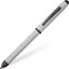 Cross Tech3+ Multi Function Pen. Brushed Chrome With Engraved Engine-Turned Diamond-Pattern Finish With Black Pvd Appointments, 0.5Mm Lead And Optional Stylus. - AT0090-21
