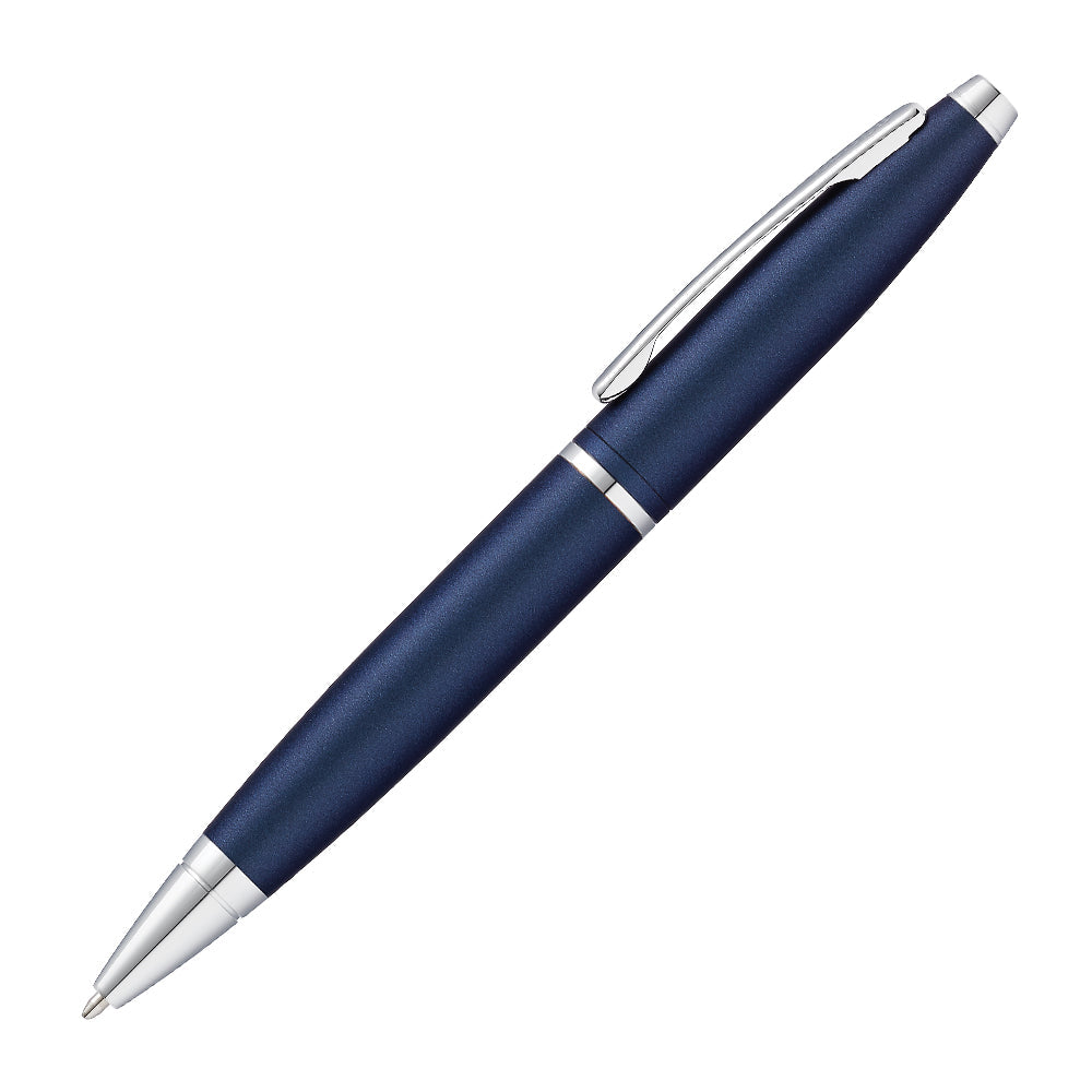 Cross Calais™ Matte Metallic Blue With Polished Chrome Appointments Ballpoint PenAT0112-18