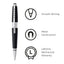 Cross Edge™ Jet Black Gel Rollerball Pen AT0555-2