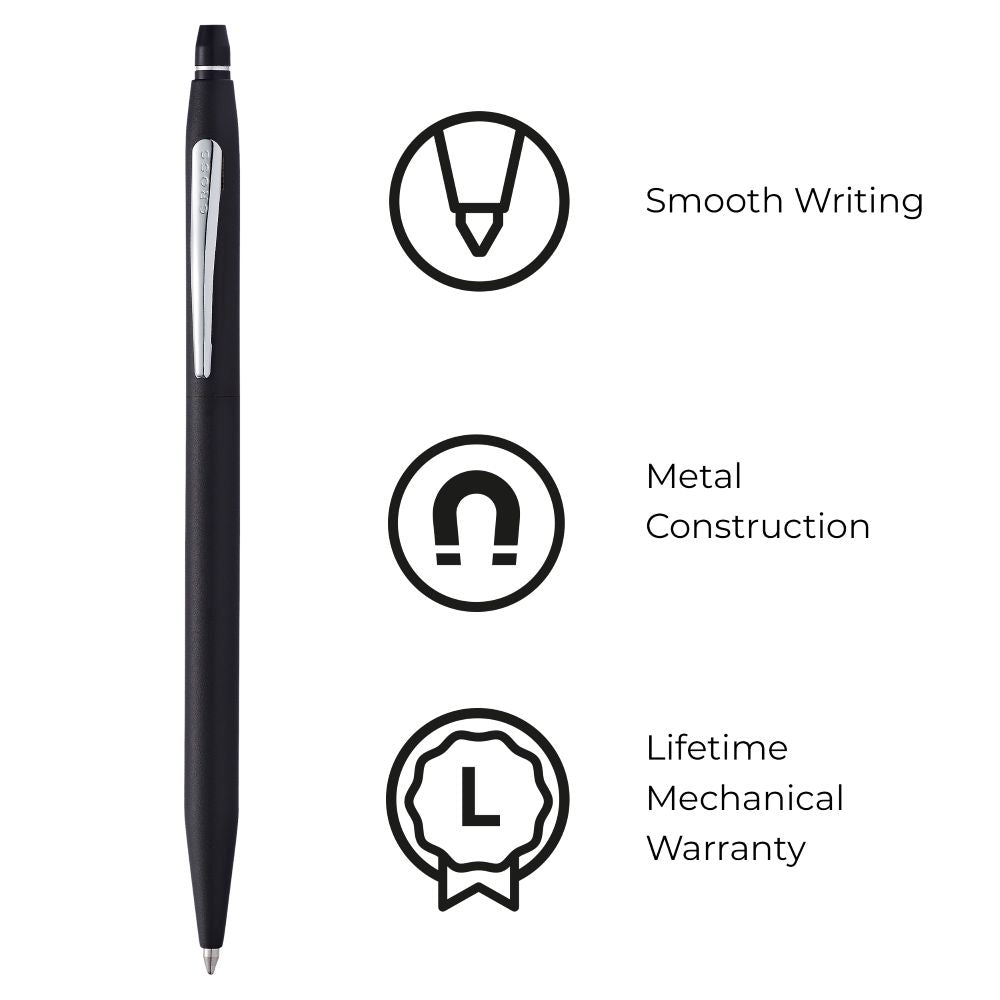 Cross Click™ Classic Black Ballpoint Pen AT0622-102