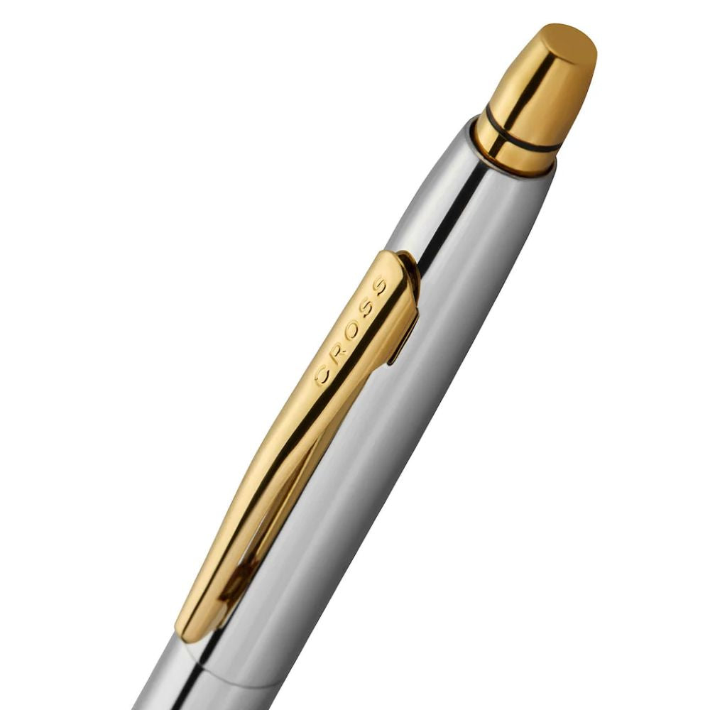 Cross Click Medalist® Chrome with Gold-tone Appointments Ballpoint Pen AT0622-122
